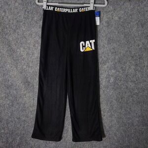 Caterpillar Cat Pants Boys 10 Fleece Wide Leg Black Pull On Gorepore outdoors